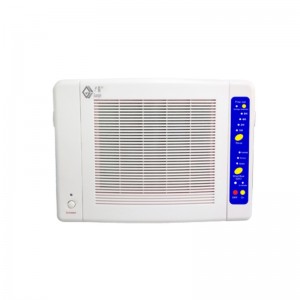 Aktiivinen happea seinälle asennettava ilmanpuhdistin, jossa hepa-suodatin