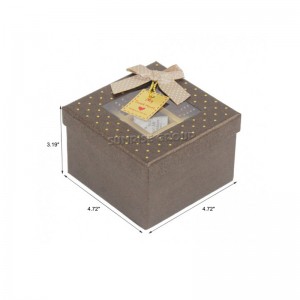 Muokattu käsintehty ylellinen suorakulmiopakkaus kovapaperi Macaroon-suklaarasia