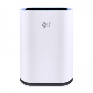 HEPA-ilmanpuhdistin huoneiden, allergeenien, hajujen, savun, homeen, pölyn, bakteereiden ja lemmikkien hiekan suodattimella