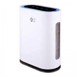 HEPA-ilmanpuhdistin huoneiden, allergeenien, hajujen, savun, homeen, pölyn, bakteereiden ja lemmikkien hiekan suodattimella