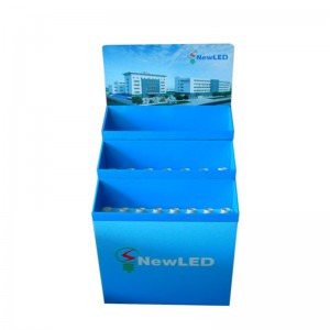 2019Korkealaatuinen mukautettu kerrospaperi-pahvi-näyttöteline