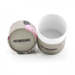 Sylinterinmuotoinen kuuma myynti lahjavarastointi sukka pakkauslaatikko