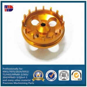 cnc-koneistuspalvelu messinkiosa automaattista annostelukonetta varten