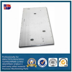 Suuri koko alumiinilevy hyvä Viimeistely cnc Koneistusosien valmistuspalvelu