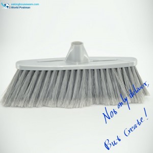 Akbrand harmaasävyinen muovinen lohkon pää pitkällä ja ohuella aukolla harjalevyssä