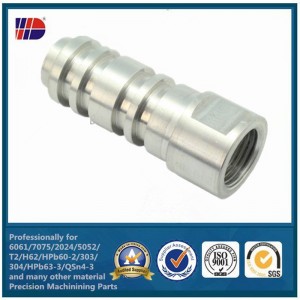 ruostumattomasta teräksestä valmistettu alumiinimetalli. Tarkkuus-CNC-sorvauskoneet