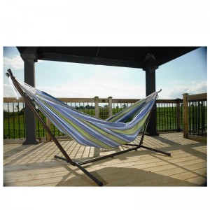 Tupla-brasilialainen Corlorful-riippumatto - kahden hengen sänky takapihalle, kuistille, ulko- ja sisäkäyttöön - pehmeä kudottu puuvillakangas korkeimpaan mukavuuteen - käsintehty