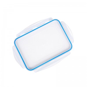 Keittiön BPA-ilmainen muovivuotokestävä viljasäiliö lukituskannella - 4 (122,99 oz / 3,6L)