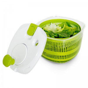 Monitoiminen hedelmävihannessalaatti-kehruu televisiosta nähtynä