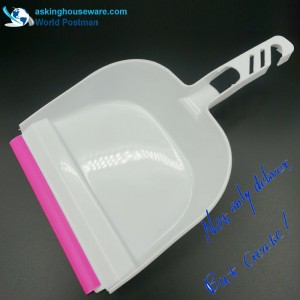 Akbrand Square Dustpan -harjapuhdin kahvanlukolla