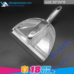 Akbrandin yksinkertainen suosittu pölyharjaharja hopeapinnoitetulla