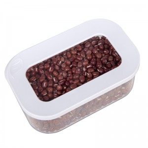 BPA-ilmaiset ilmatiiviit keittiön ruokakomeropakkaukset isojen säilytysastioiden leipomotarvikkeita varten