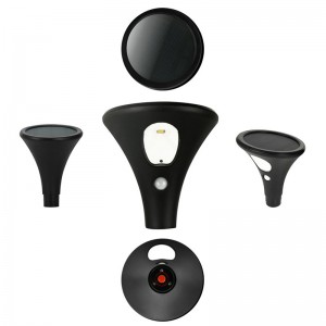 Solar LED puutarhapiikkivalaisin