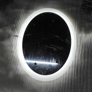 EU: n ja Yhdysvaltojen ylellinen valaistus LED-valaistu taustavalaistu kylpyhuonepeili-ENE-AL-117