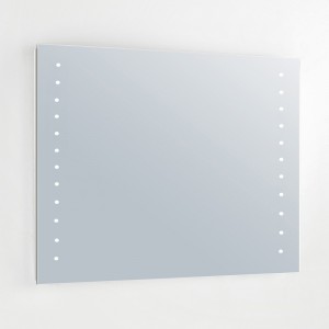 EU: n ja Yhdysvaltojen ylellinen LED-valaistu taustavalaistu kylpyhuonepeili-ENE-AL-107