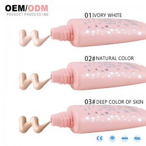 Paras korjaava vedenpitävä kosteuttava mustan ihon aromi helmi kasvojen valkaisuun meikki BB-kerma