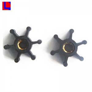 öljynkestävyys pyöreä kumisidottu aluslevy