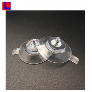 PVC-tyhjiö läpinäkyvä imukuppi