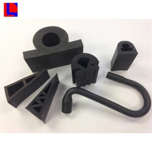 Lämmönkestävä vedenpitävä U T H F -muotoinen kova taipuisa kumitiiviste