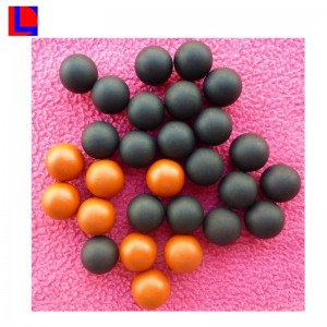 mukautettu kiinteä kumi kiinteä polyuretaanipallo pu