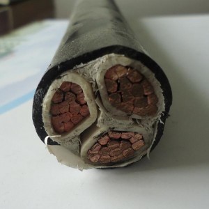 0,6 / 1kv 3 X 6mm2 LV virtajohto Pvc-eristetty Cu-kiinteä / kierrejohdin