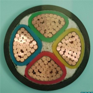 0,6 / 1kv virtakaapeli xlpe eristetty 4C 25mm2 4C 16mm2 IEC60502: lle