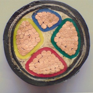 Pienjännite 3-vaiheinen 4-ytinen 70mm2 panssaroitu virtajohto hinnasto