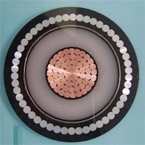 1-35KV Xlpe -virtakaapeli metallinen suoja SWA / STA MV keskijännitekaapeli