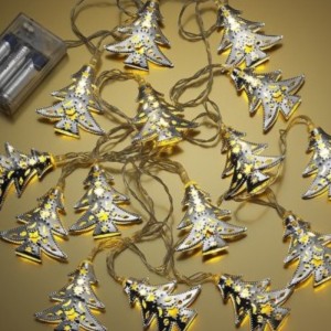 Rauta joulukuusi merkkijonovalaisin