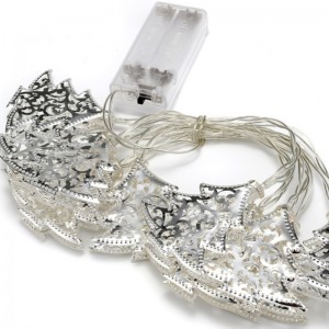 Rauta joulukuusi merkkijonovalaisin