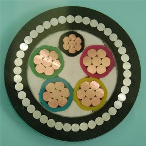 5-ydininen kupari-Xlpe-monikerroksinen panssaroitu kaapelin palonkestävyys