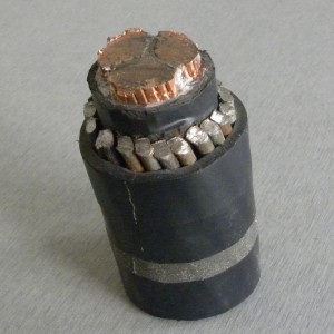 16mm² 3-ydininen teräslanka, panssaroitu kaapeli, kuparilanka, kierretty sisätilojen asettamiseen