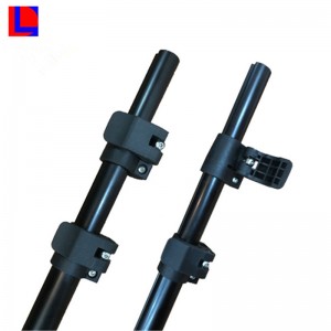 Korkealaatuinen 6063 kierrelukko räätälöityä alumiinista teleskooppiputkea