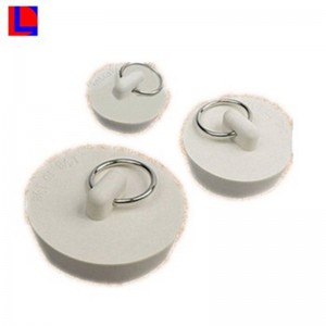 Muokatut kumiosat silikonitulppa ja kumitulppa