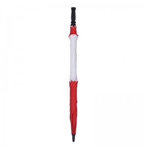 Kiinalainen sateenvarjo kaksikerroksinen TOP-toimittaja 30 tuuman 8ribs golfvarjo logotulostuksella