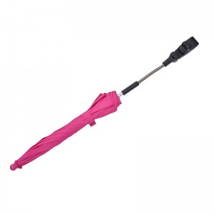 vaaleanpunainen auto lastenvaunujen kiinnitys sateenvarjo 14 tuuman