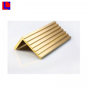 Koristeellinen liukumaton joustava alumiiniportaiden naulaus