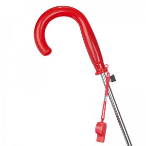 Ulkona lasten leppäkerttu tyttö mukautettu sarjakuva lasten suora sateenvarjo