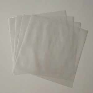 33RPM Premium -suojaava litteä polyvinyylilevy-ulkohihakuori