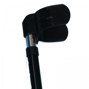 säätämällä alumiinia olevan kainalosauvat