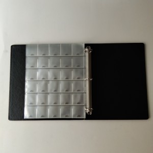 Kolikoiden keräilijöiden säilytysalbumikansiot D-rengasmuistokolikoille