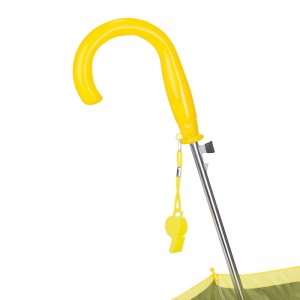 Eläinmuotoinen sateenvarjo sarjakuvasuunnittelulla Automaattinen avoin suora 19 tuuman sateenvarjo lapsille