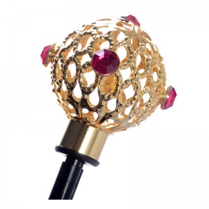 Muoti aurinkoa suojaava pallokahva erityinen sateenvarjo ulkona 3-kertainen sateenvarjo