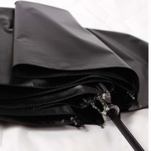 Markkinointi painettu 3-kertainen UV-suojavarjo, räätälöity logo