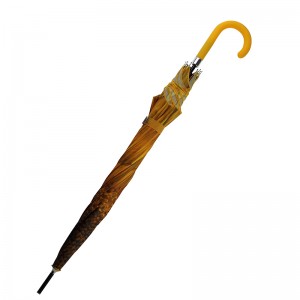 Korkealaatuinen tukkumyymälän mainonta ulkokukkakuvio suora sateenvarjo