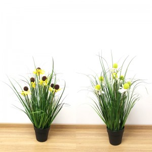 Closer 2 Nature, keinotekoinen sipuliruohokasvi koristeellisessa istutuskoneen sisustuksessa