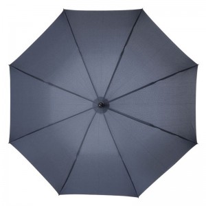 Tasainen kaksinkertainen 8 kylkiluun runko golf sateenvarjo auto aukeaa