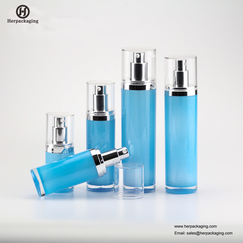 HXL312 Tyhjä akryylitön ilmaton kerma ja Lotion Bottle kosmeettinen pakkaus ihonhoitosäiliö