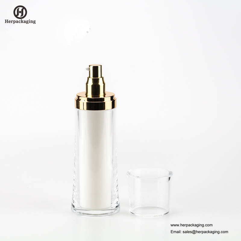 HXL316 Tyhjä akryylitön ilmaton kerma ja Lotion Bottle kosmeettinen pakkaus ihonhoitosäiliö