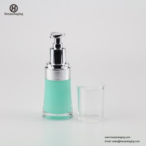 HXL317 Tyhjä akryylitön ilmaton kerma ja Lotion Bottle kosmeettinen pakkaus ihonhoitosäiliö